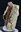 Pseudomorphose calcite sur bois fossile